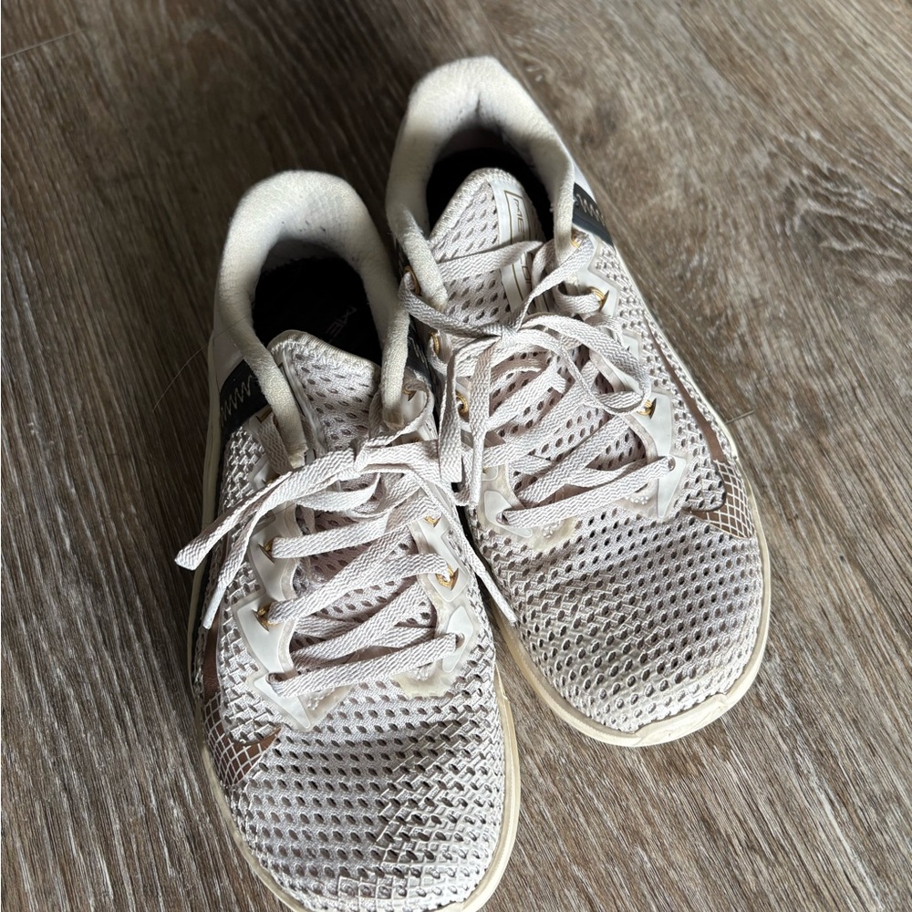 Nike White Sneakers Breathable Knit Design Marcos